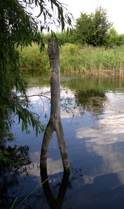 Götteridol im heutigen See