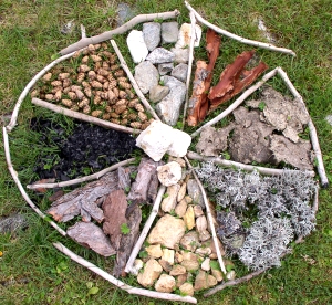 Medizinkreis - gefunden in den Niederen Tauern 2009